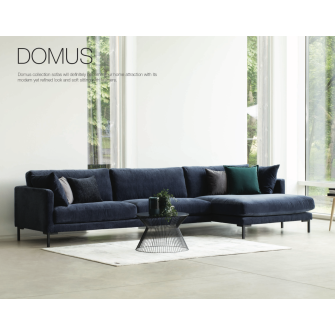 Dīvāns Domus (Stūra chaiselongue with 3seater) Dīvāns Domus (Stūra chaiselongue with 3seater)